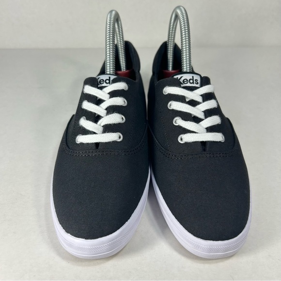 New Keds Canvas Breathable Black Lace Up Sneakers Shoes; Women’s Size 6 - Picture 9 of 15